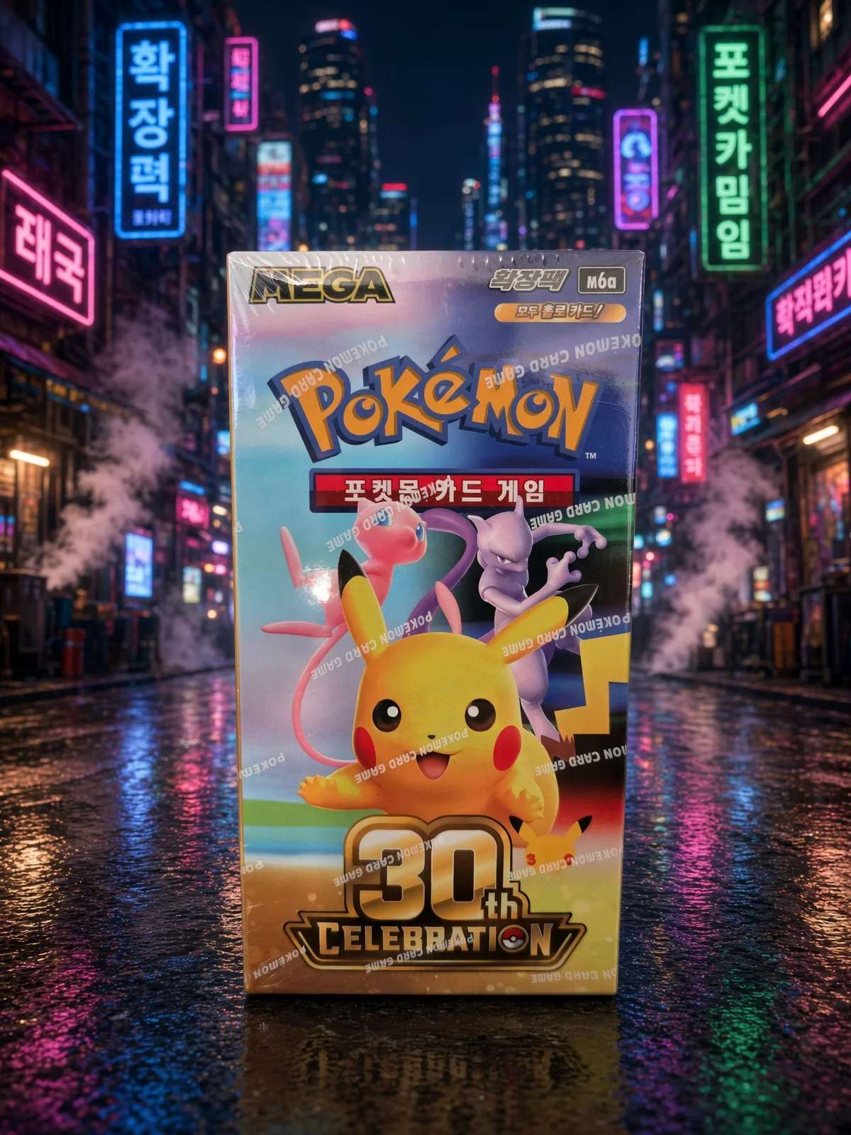 Koreanische Pokémon 30th Celebration M6a Booster Box