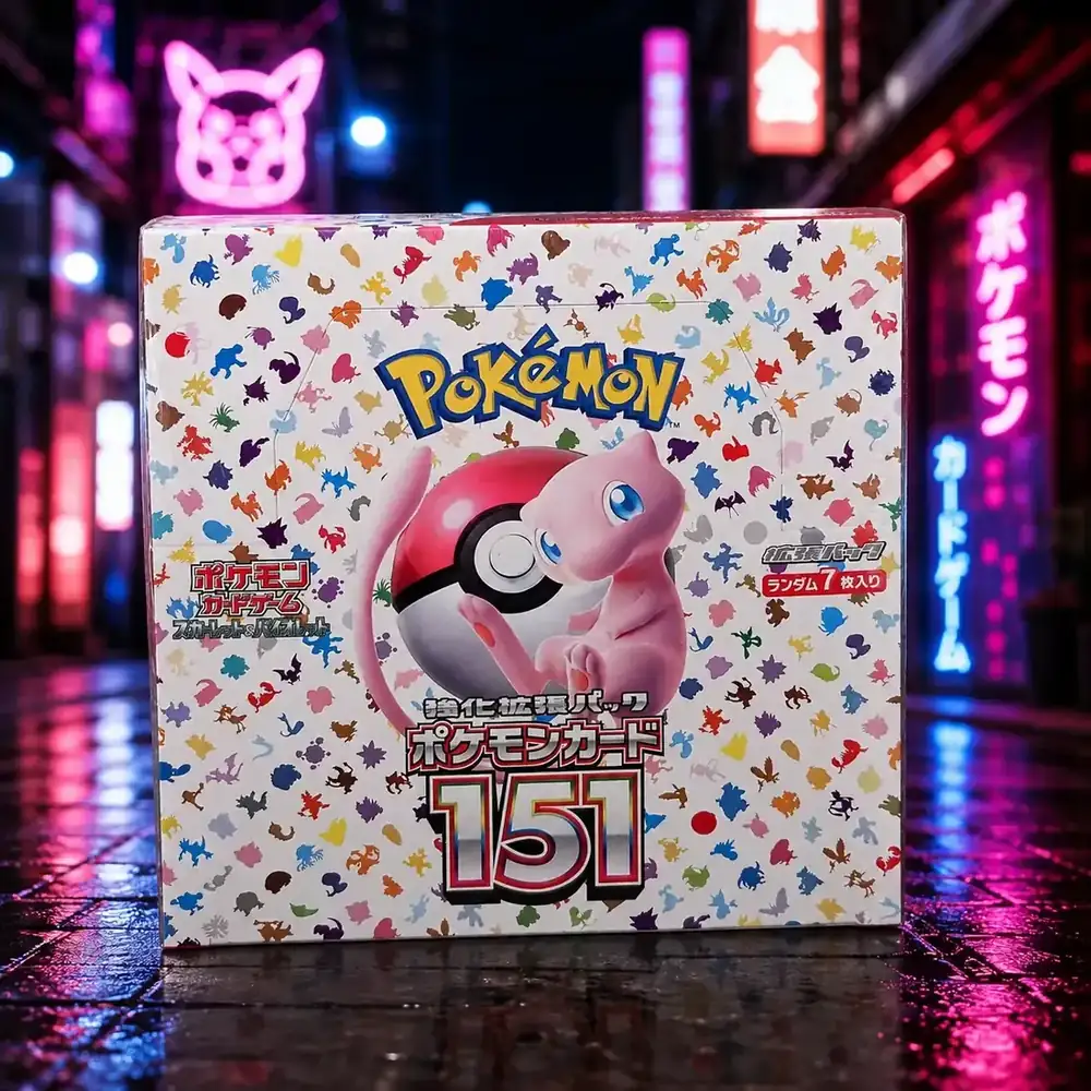 Japanische Pokémon 151 Booster Box