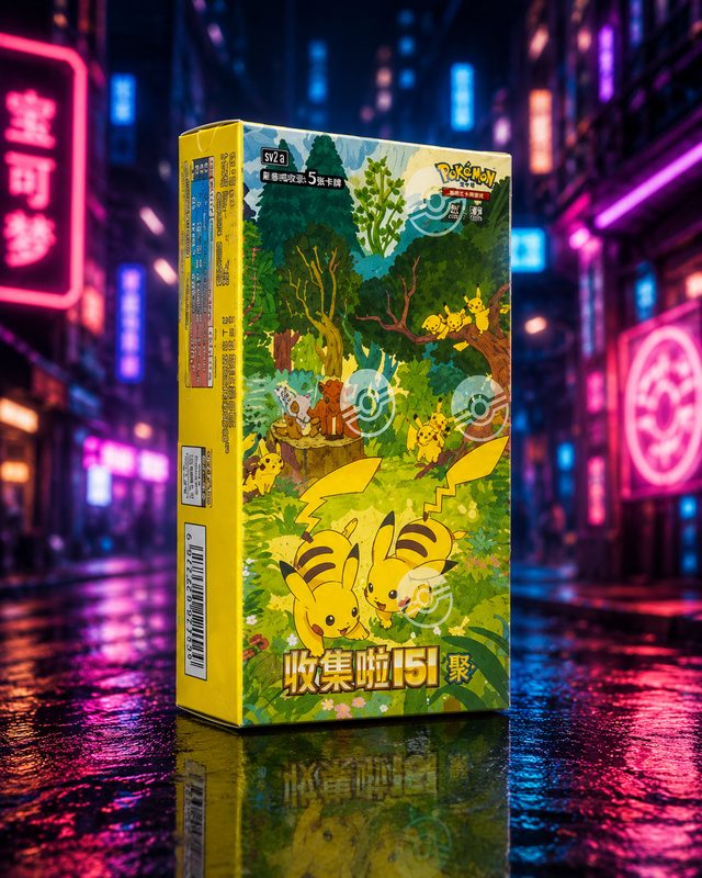 Pokémon 151C Chinesische Version – Pikachu Edition